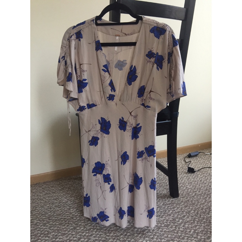 Free People Floral Tunic Dress, Size 6, NWOT